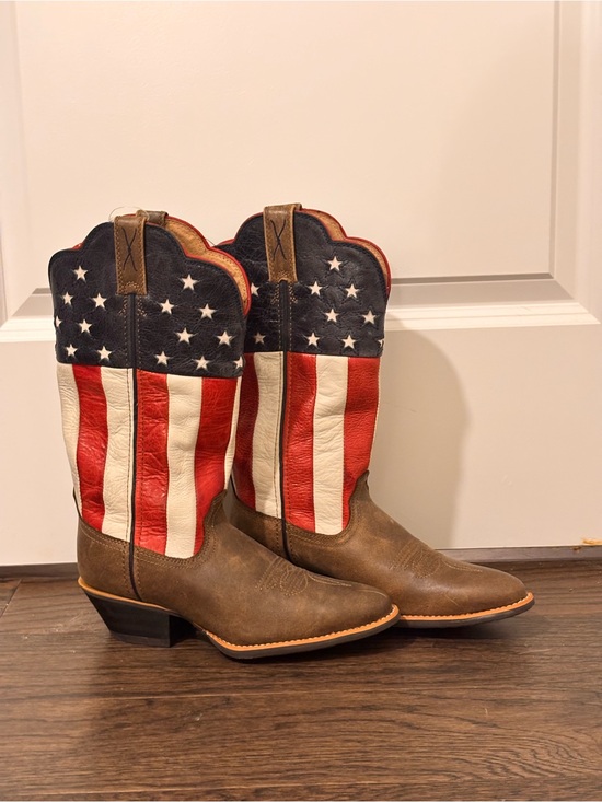 Twisted X Shoes - NWT Twisted X American Flag Western Cowgirl Boots